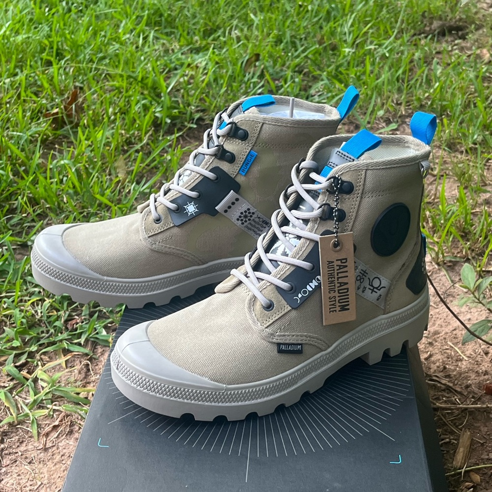 🆕. . Palladium Size update  Pampa Witch BootsTan High-Top  ***8 Men / 9.5 Women